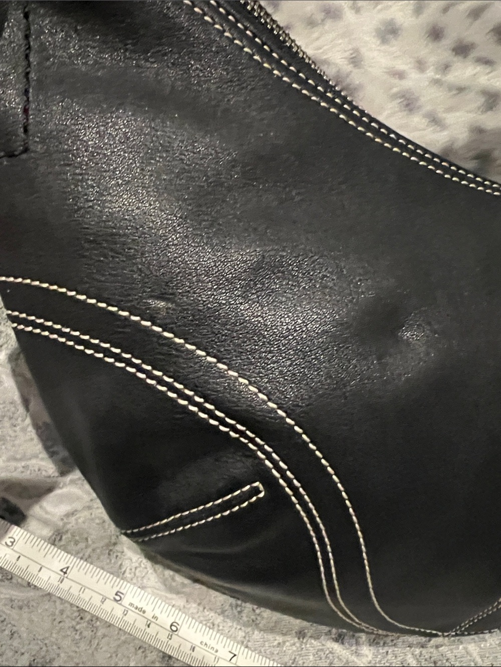 Vintage Coach Soho Hobo Shoulder Bag Black Small Y2K Luxe - Picture 15 of 15
